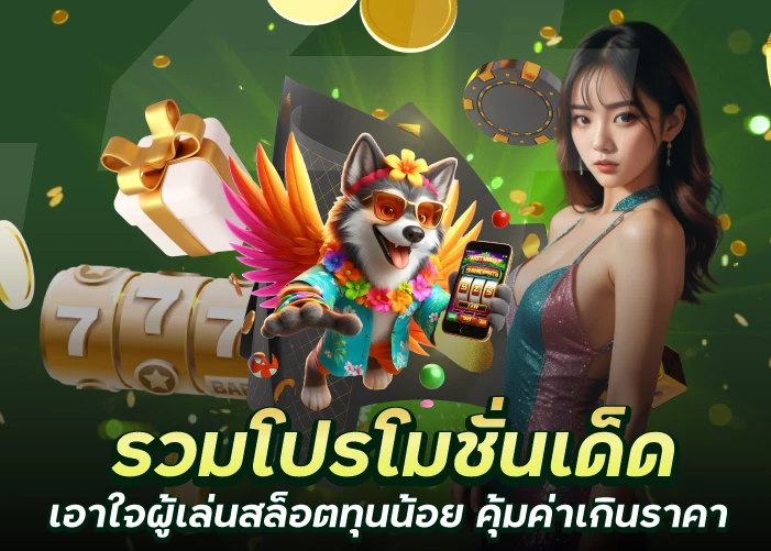 รวมโปรโมชั่นเด็ด เอาใจผู้เล่นสล็อตทุนน้อย คุ้มค่าเกินราคา